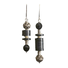 Load image into Gallery viewer, Gear Step Earrings