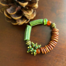 Load image into Gallery viewer, Autumn Abundance African Bracelet