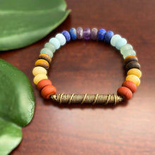 Load image into Gallery viewer, Chakra Gemstone Bracelet