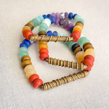 Load image into Gallery viewer, Chakra Gemstone Bracelet