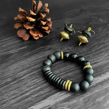 Load image into Gallery viewer, Black Night Gemstone Bracelet