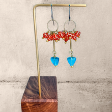 Load image into Gallery viewer, The Blue Lagoon Earrings