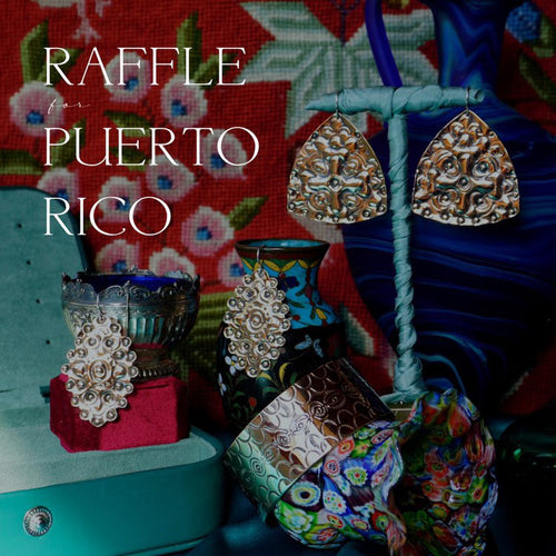Auction for Puerto Rico hosted by Aguja y Clavo Jewelry
