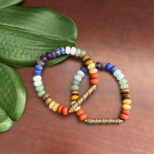 Load image into Gallery viewer, Chakra Gemstone Bracelet