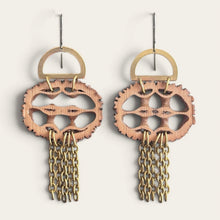Load image into Gallery viewer, Black Oak Dangle Earrings