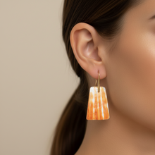 Load image into Gallery viewer, Ember Coast | Spiny Oyster Shell Earrings