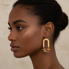 Load image into Gallery viewer, Easter Egg Earrings (assorted colors)