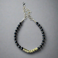 Load image into Gallery viewer, Black is Gold Necklace