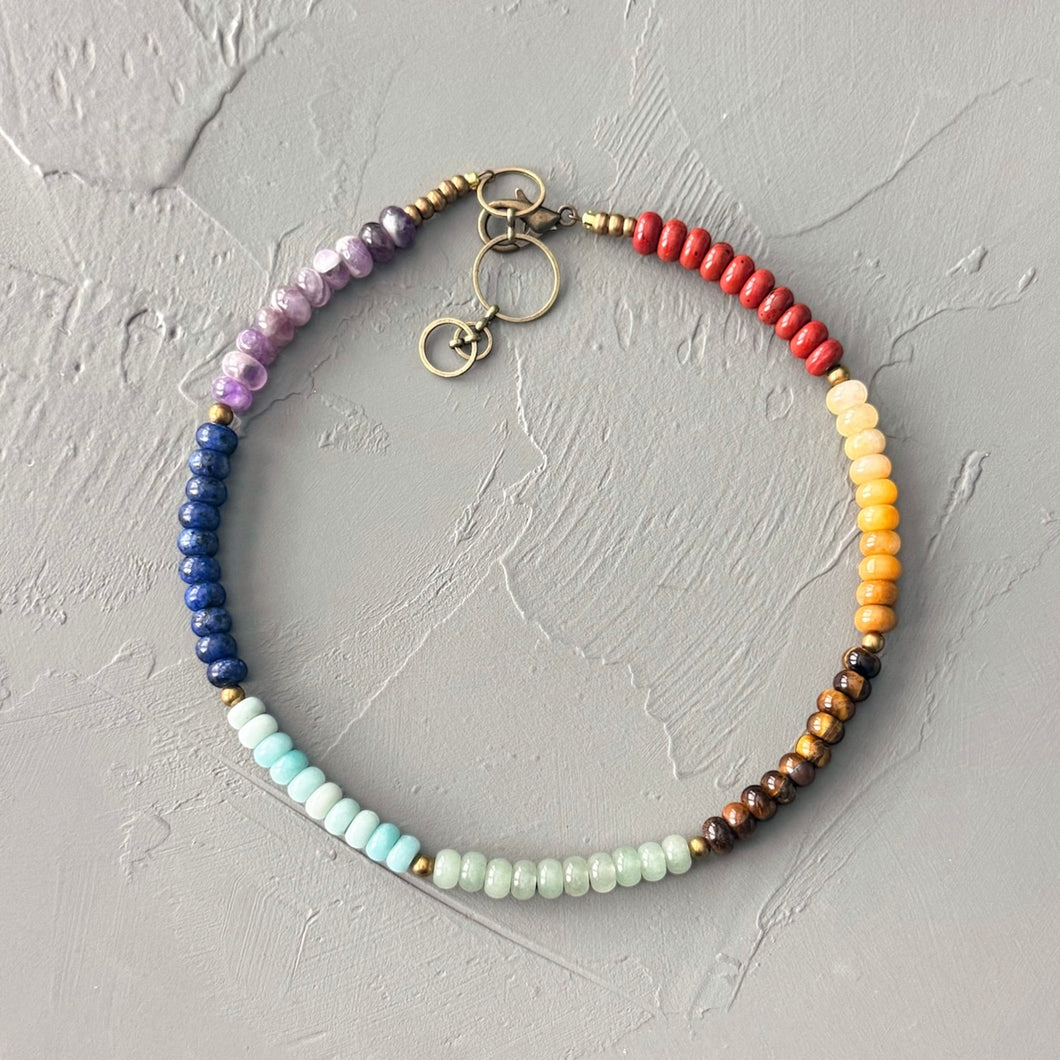 Chakra Gemstone Necklace