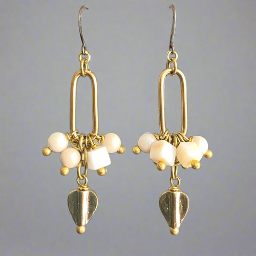 Ponche Kuba Crane Earrings