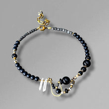 Load image into Gallery viewer, Obsidian Veil Necklace