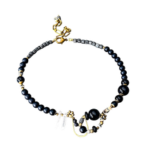 Load image into Gallery viewer, Obsidian Veil Necklace