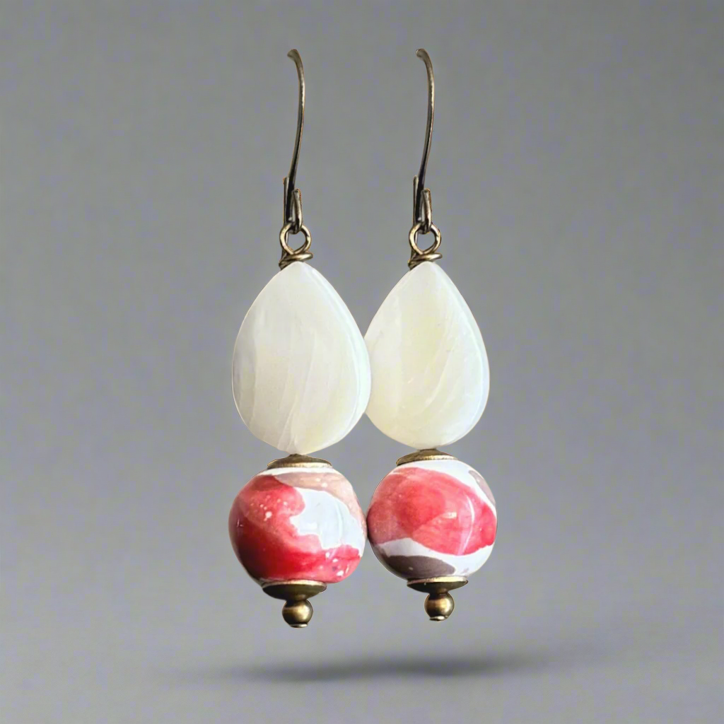 Lantern Kazuri Earrings