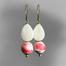 Load image into Gallery viewer, Lantern Kazuri Earrings