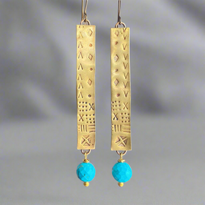 Mud & Mettle Turquoise Drops