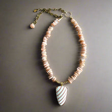 Load image into Gallery viewer, Sunstone Zebra Necklace