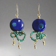 Load image into Gallery viewer, Amoeba Kazuri Earrings