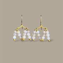 Load image into Gallery viewer, Waves on the Shore | Labradorite Earrings