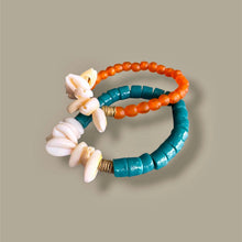 Load image into Gallery viewer, Cowrie Stack Bracelets