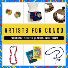 Load image into Gallery viewer, Artists for Congo Raffle