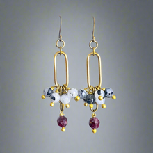 Load image into Gallery viewer, Sugar Plum Crane Earrings