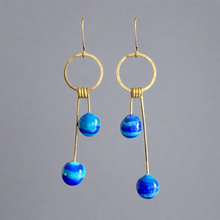 Load image into Gallery viewer, Bobble Swirl Earrings