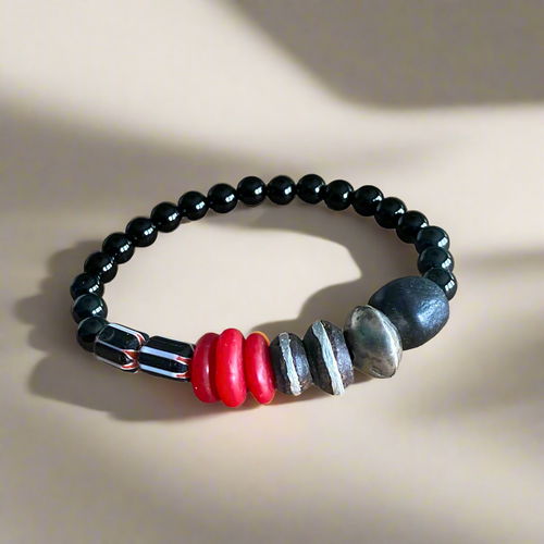 Tribal Holiday Drum Bracelet