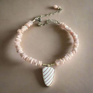 Sunstone Zebra Necklace