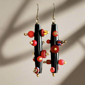 Bantu Knot Earrings (Apple/ Large)