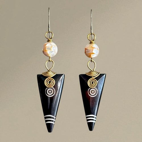 Horn & Halo Earrings