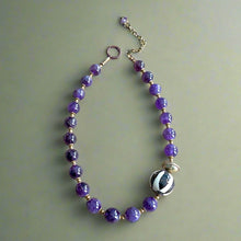 Load image into Gallery viewer, Amethyst Statement Necklace