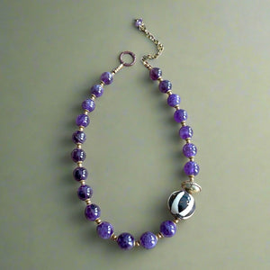 Amethyst Statement Necklace