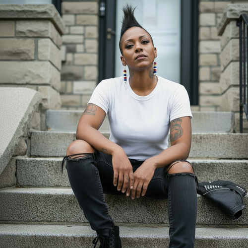 Minimal Modernist Earrings