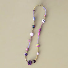 Load image into Gallery viewer, Lavender Sweets Kazuri Necklace