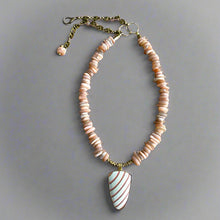 Load image into Gallery viewer, Sunstone Zebra Necklace