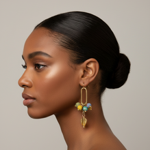 Load image into Gallery viewer, Kantha Crane Earrings