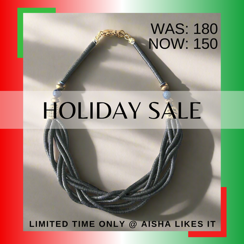 Braided Infinity Necklace