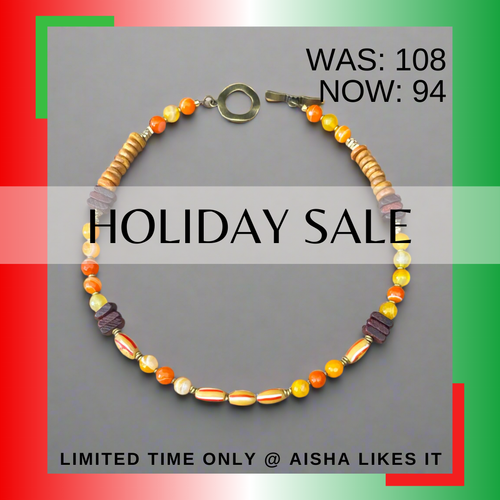 Trade Bead Layering Necklace