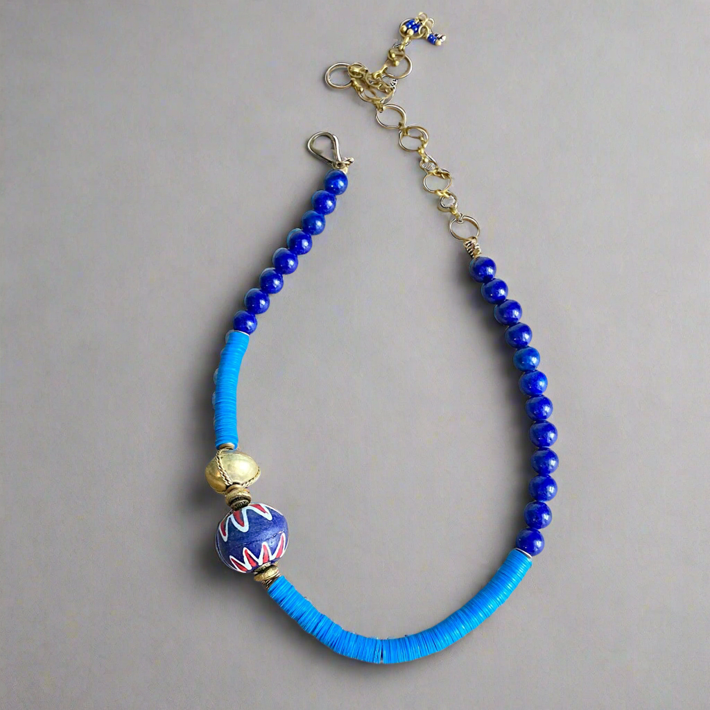 Blue Wave Necklace