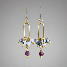 Load image into Gallery viewer, Sugar Plum Crane Earrings