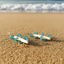 Load image into Gallery viewer, DNA Earring: Apatite