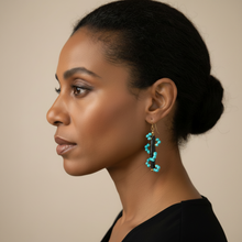 Load image into Gallery viewer, DNA Earring: Turquoise