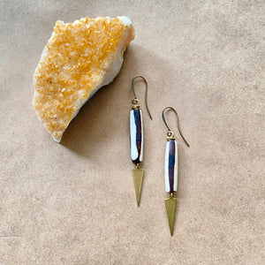 Bone Straight Earrings