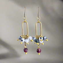 Load image into Gallery viewer, Sugar Plum Crane Earrings