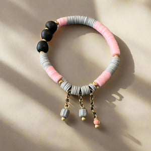 Cotton Candy on a Rainy Day Bracelet