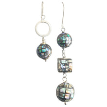 Load image into Gallery viewer, Asymmetrical Disco Ball Earrings