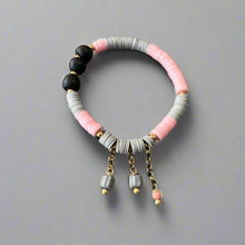 Load image into Gallery viewer, Cotton Candy on a Rainy Day Bracelet