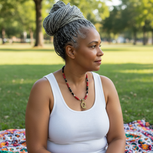 Load image into Gallery viewer, Rouge Patchwork Necklace