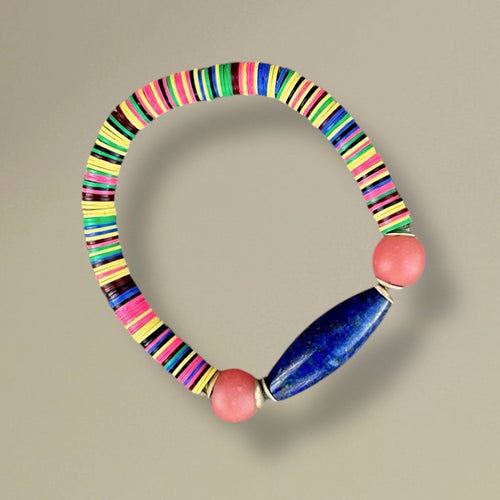 Lapis Rainbow Bracelet