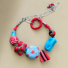 Load image into Gallery viewer, Southwest Kazuri Bracelet